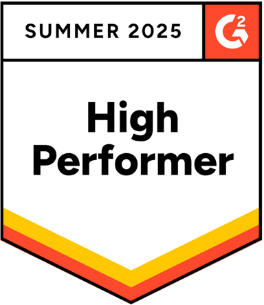 G2 Summer 2025 High Performer